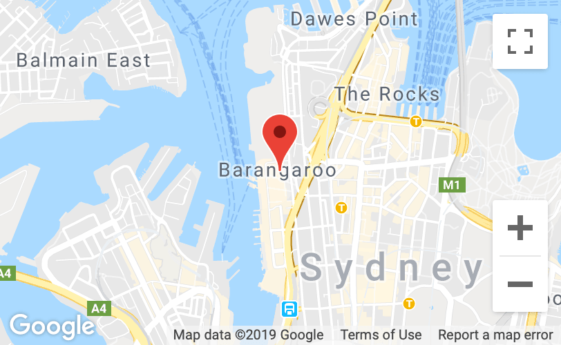 Guardian Childcare & Education Barangaroo Map Image